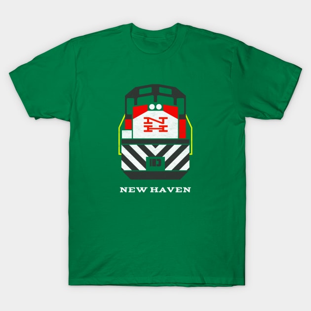 New York, New Haven and Hartford Railroad T-Shirt by Turboglyde